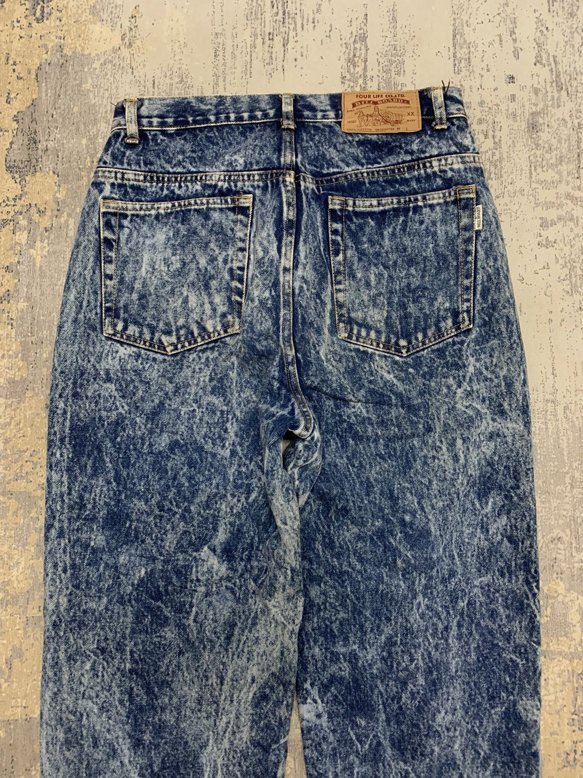 Seditionaries Japanese Brand Acid Wash Seditionaries Style Jeans 29x30 Size US 29 - 8 Thumbnail