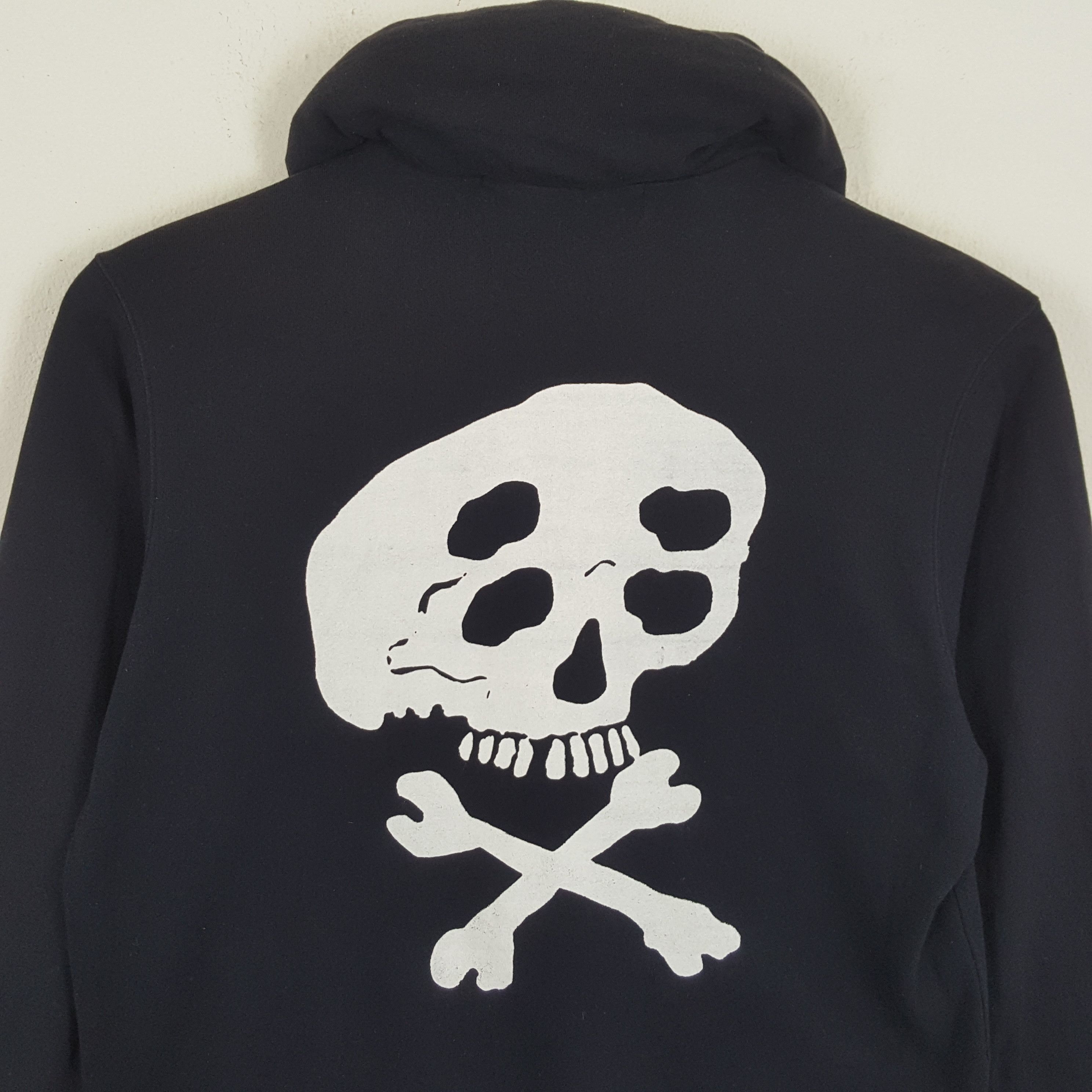 Issey Miyake × Japanese Brand × mercibeaucoup MERCIBEAUCOUP Designer Brand Custom Skulls Zipper Hoodies Size US M / EU 48-50 / 2 - 2 Thumbnail