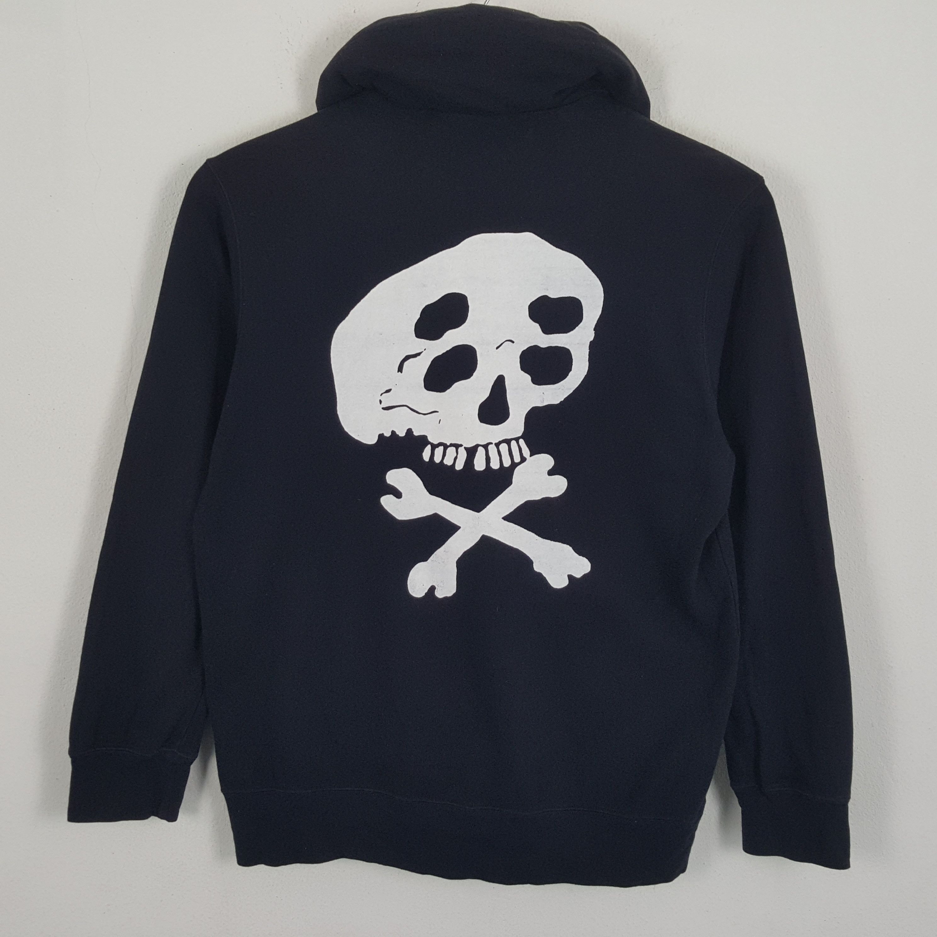 Issey Miyake × Japanese Brand × mercibeaucoup MERCIBEAUCOUP Designer Brand Custom Skulls Zipper Hoodies Size US M / EU 48-50 / 2 - 1 Thumbnail