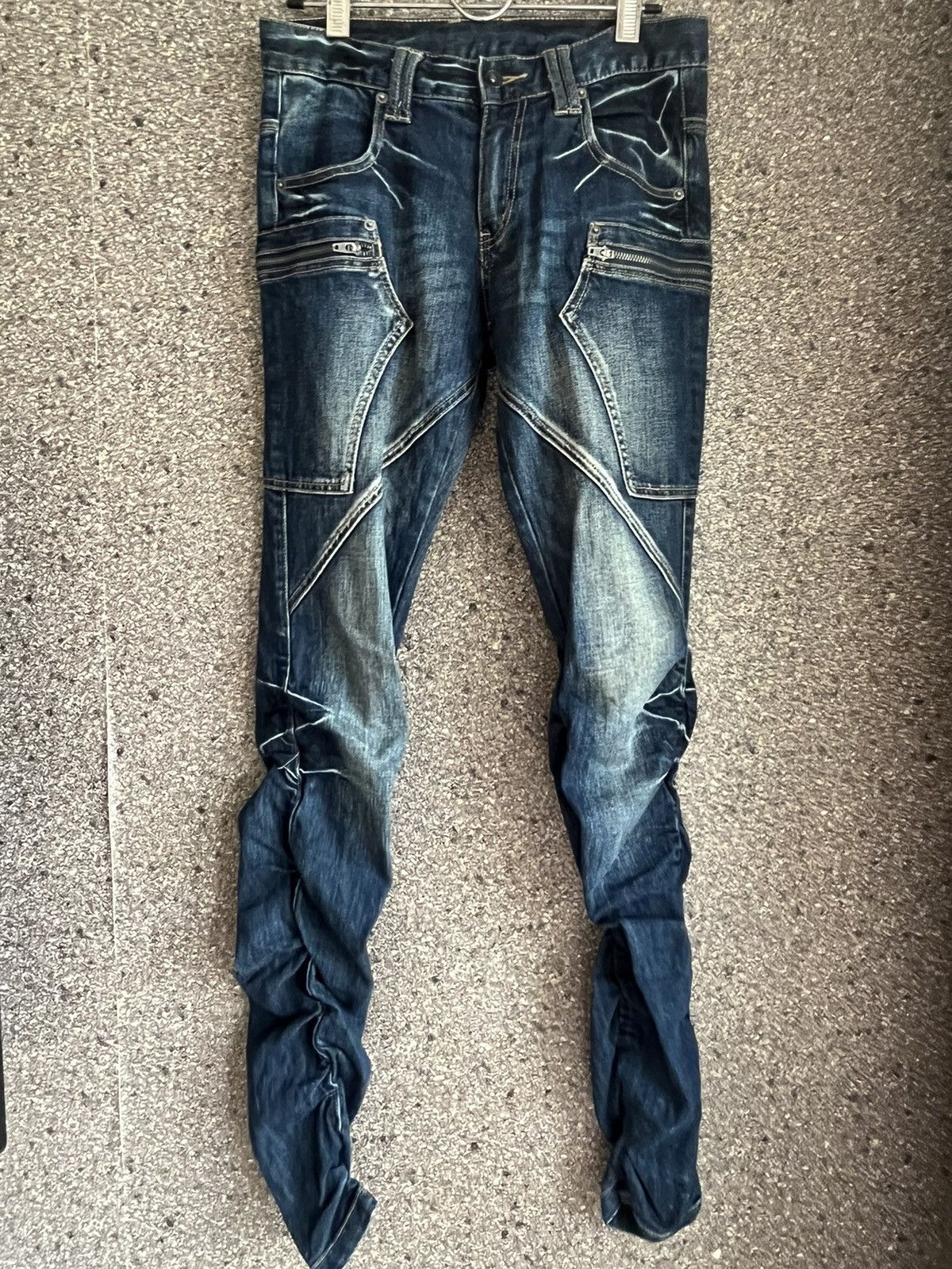 Image of If Six Was Nine Semantic Design Ft46 in Blue, Men's (Size 30)