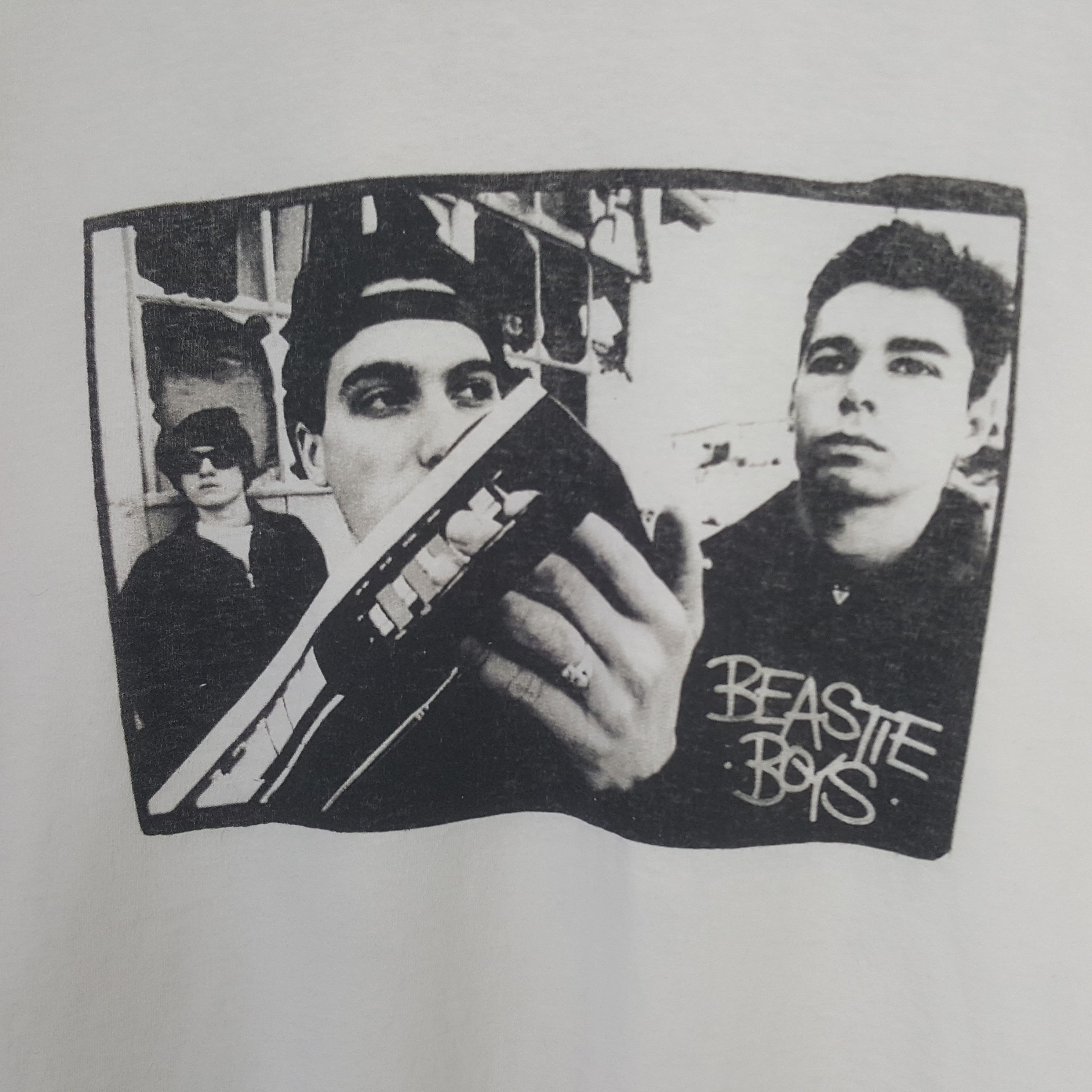 Band Tees × Rap Tees × Vintage Vintage Beastie Boys American Rapper Group Tshirt Size US L / EU 52-54 / 3 - 2 Thumbnail