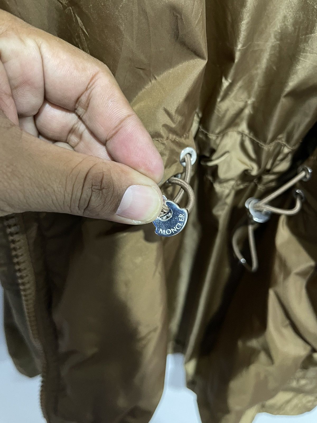 Moncler Moncler Pistache Giubbotto High-Collar Parka With Hooded Size S / US 4 / IT 40 - 25 Thumbnail