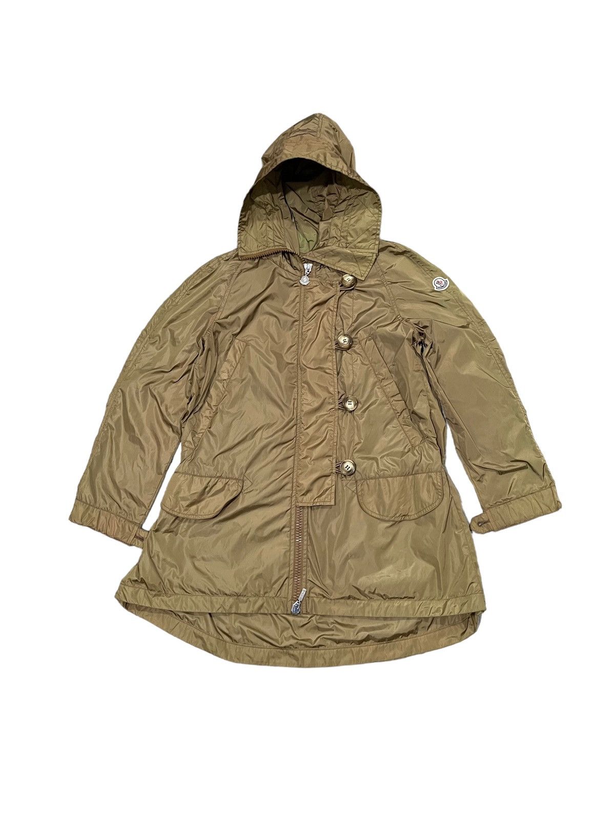 Moncler Moncler Pistache Giubbotto High-Collar Parka With Hooded Size S / US 4 / IT 40 - 7 Thumbnail