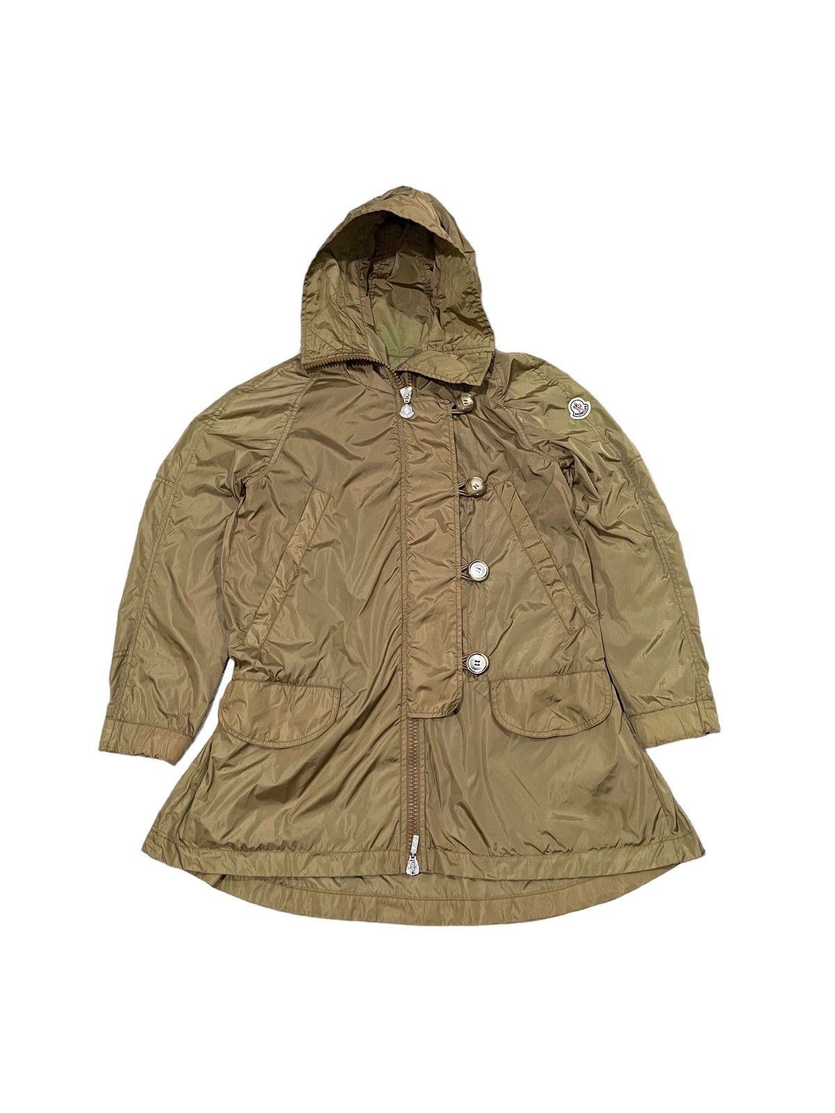 Moncler Moncler Pistache Giubbotto High-Collar Parka With Hooded Size S / US 4 / IT 40 - 6 Thumbnail