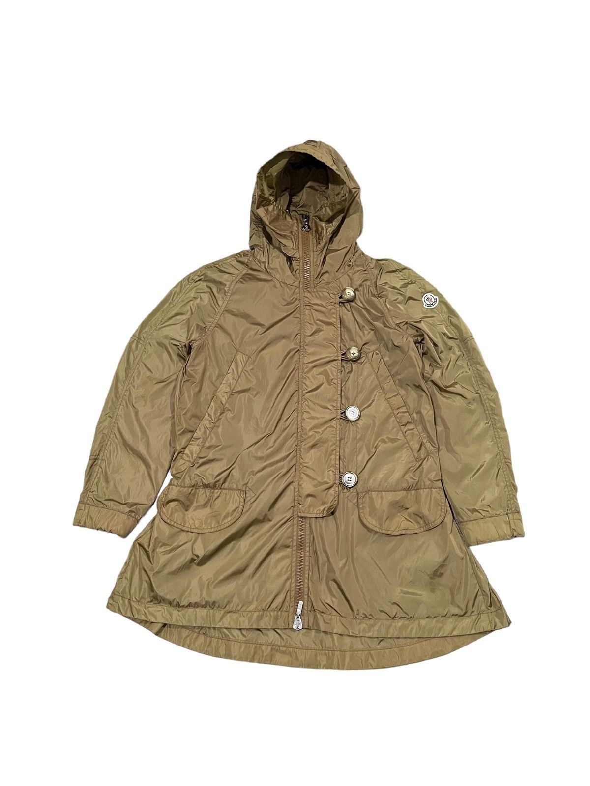 Moncler Moncler Pistache Giubbotto High-Collar Parka With Hooded Size S / US 4 / IT 40 - 5 Thumbnail