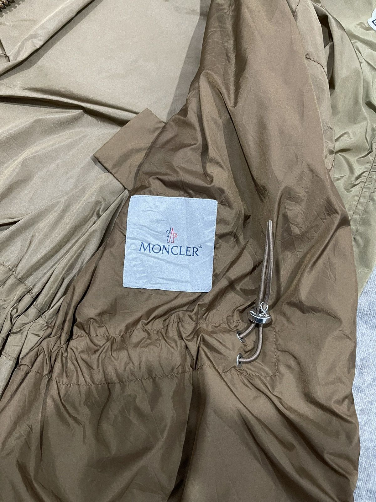 Moncler Moncler Pistache Giubbotto High-Collar Parka With Hooded Size S / US 4 / IT 40 - 17 Thumbnail