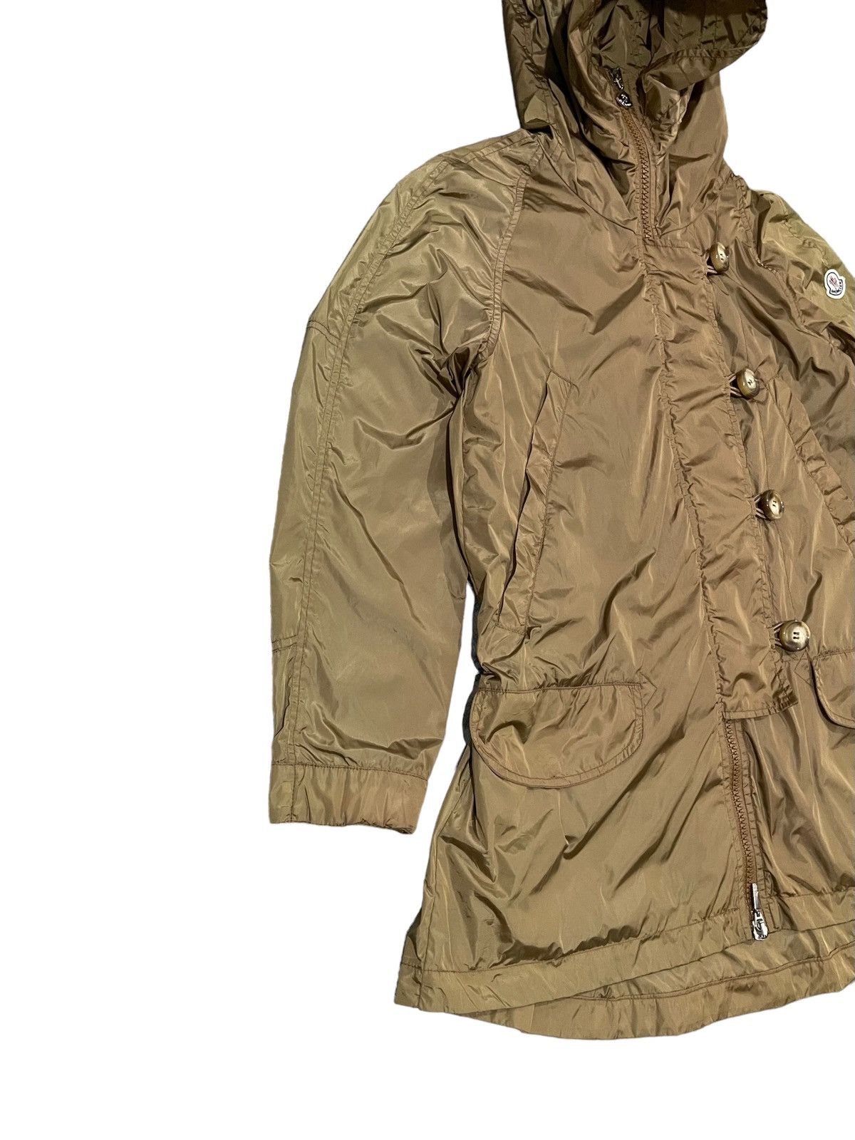 Moncler Moncler Pistache Giubbotto High-Collar Parka With Hooded Size S / US 4 / IT 40 - 11 Thumbnail