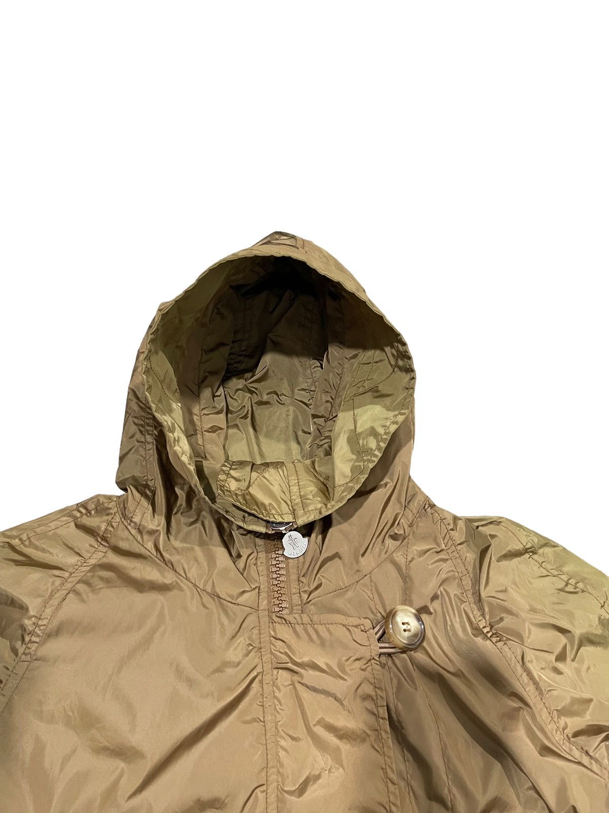 Moncler Moncler Pistache Giubbotto High-Collar Parka With Hooded Size S / US 4 / IT 40 - 13 Thumbnail