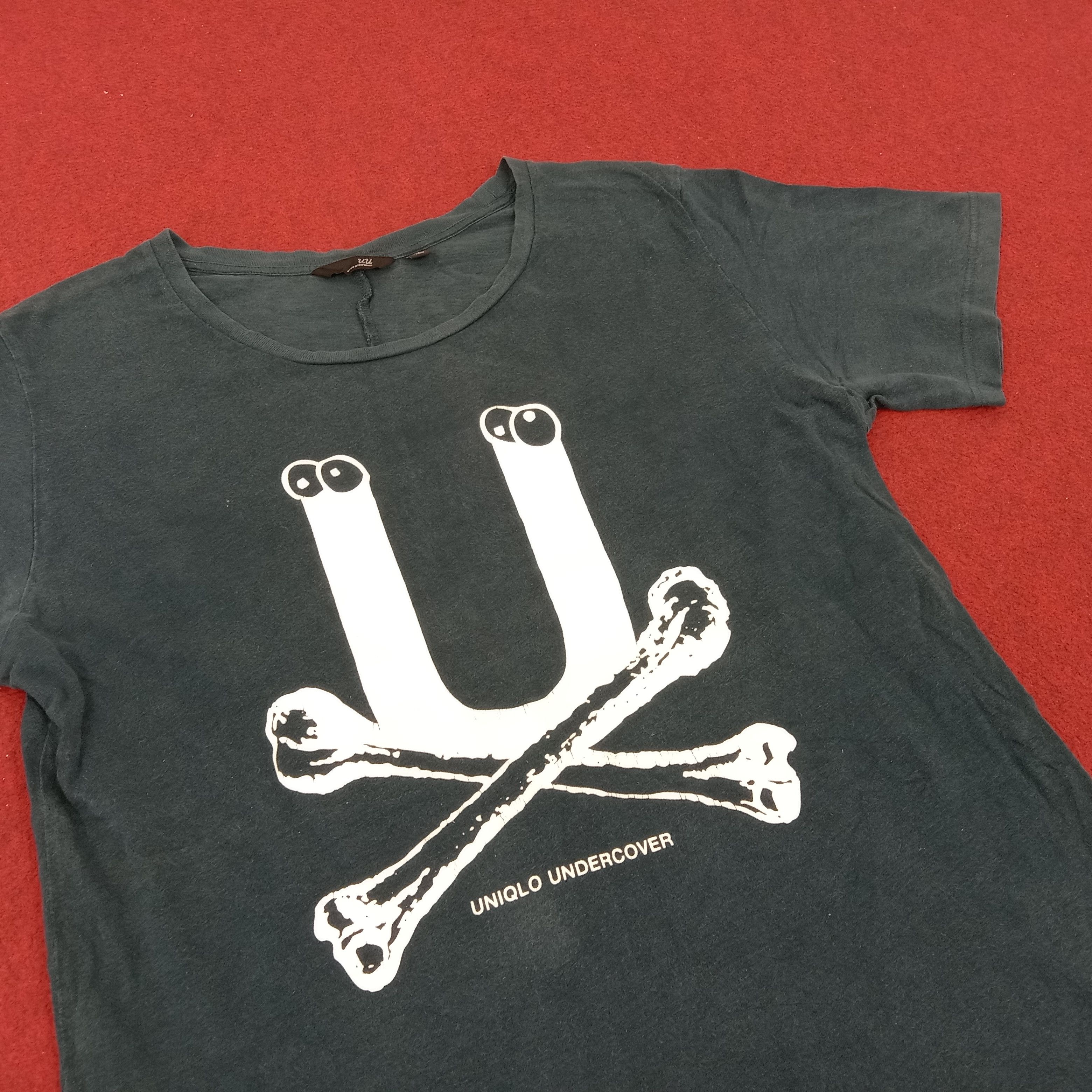 Japanese Brand × Undercover × Vintage Undercover X Uniqlo Japanese Brand Streetwear Style Tshirt Size US M / EU 48-50 / 2 - 2 Thumbnail