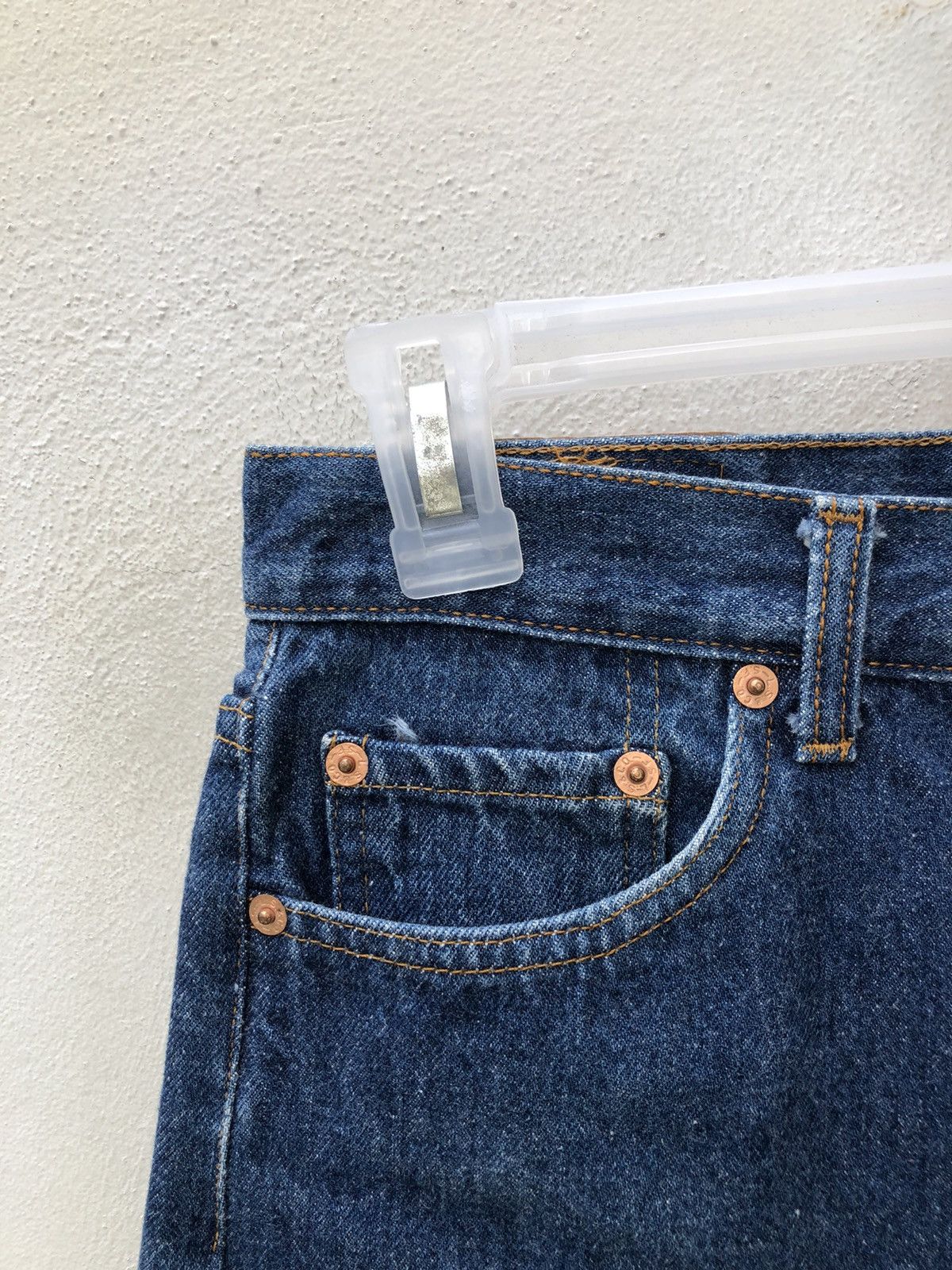 Levi's Vintage 1992 Levi’s 501 Jeans Ripped Off Hem Short Denim Size US 29 - 2 Thumbnail