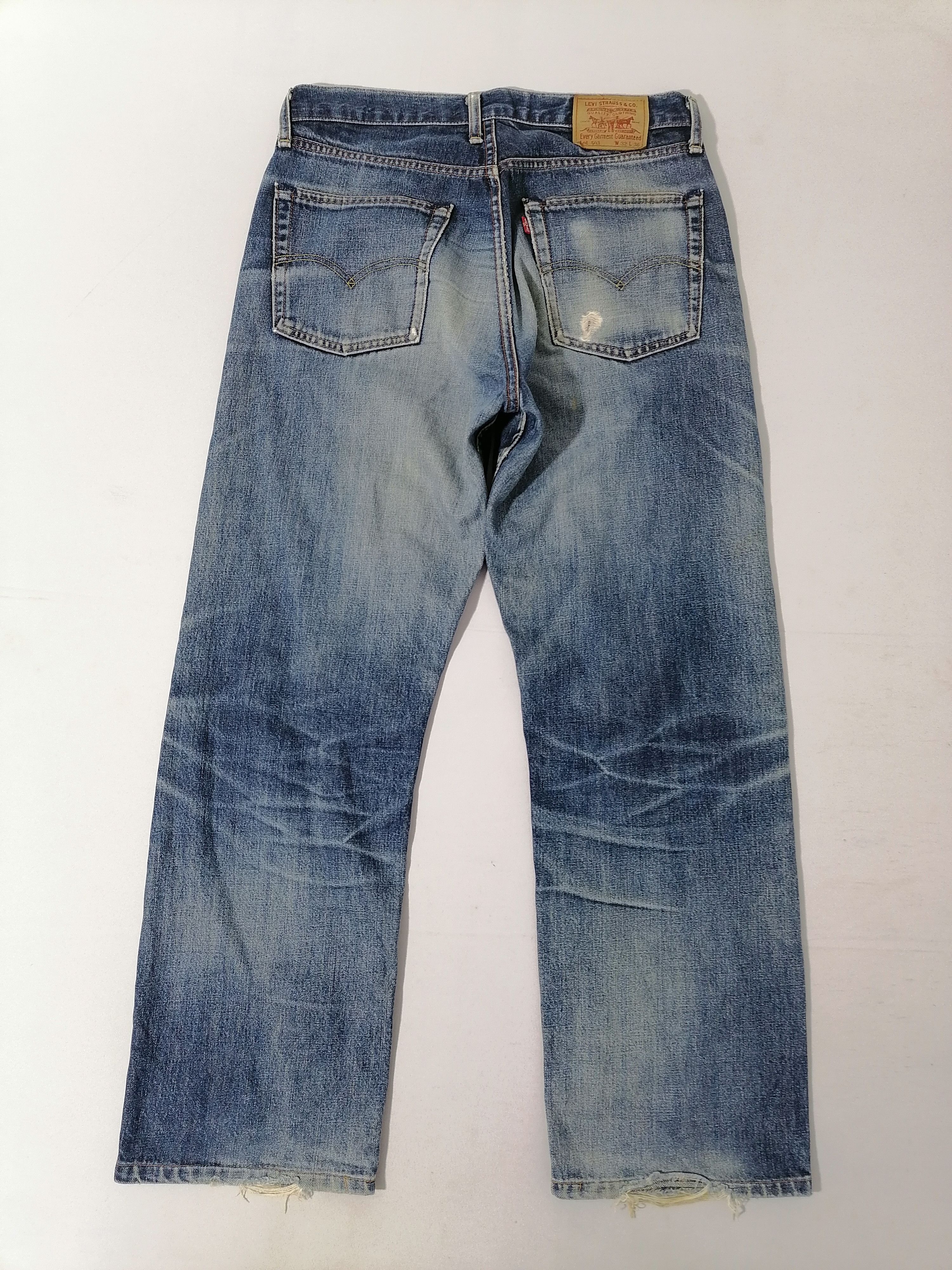 Japanese Brand × Levi's Lot 503 Levi's Strauss Denim Jeans Size US 32 / EU 48 - 2 Thumbnail