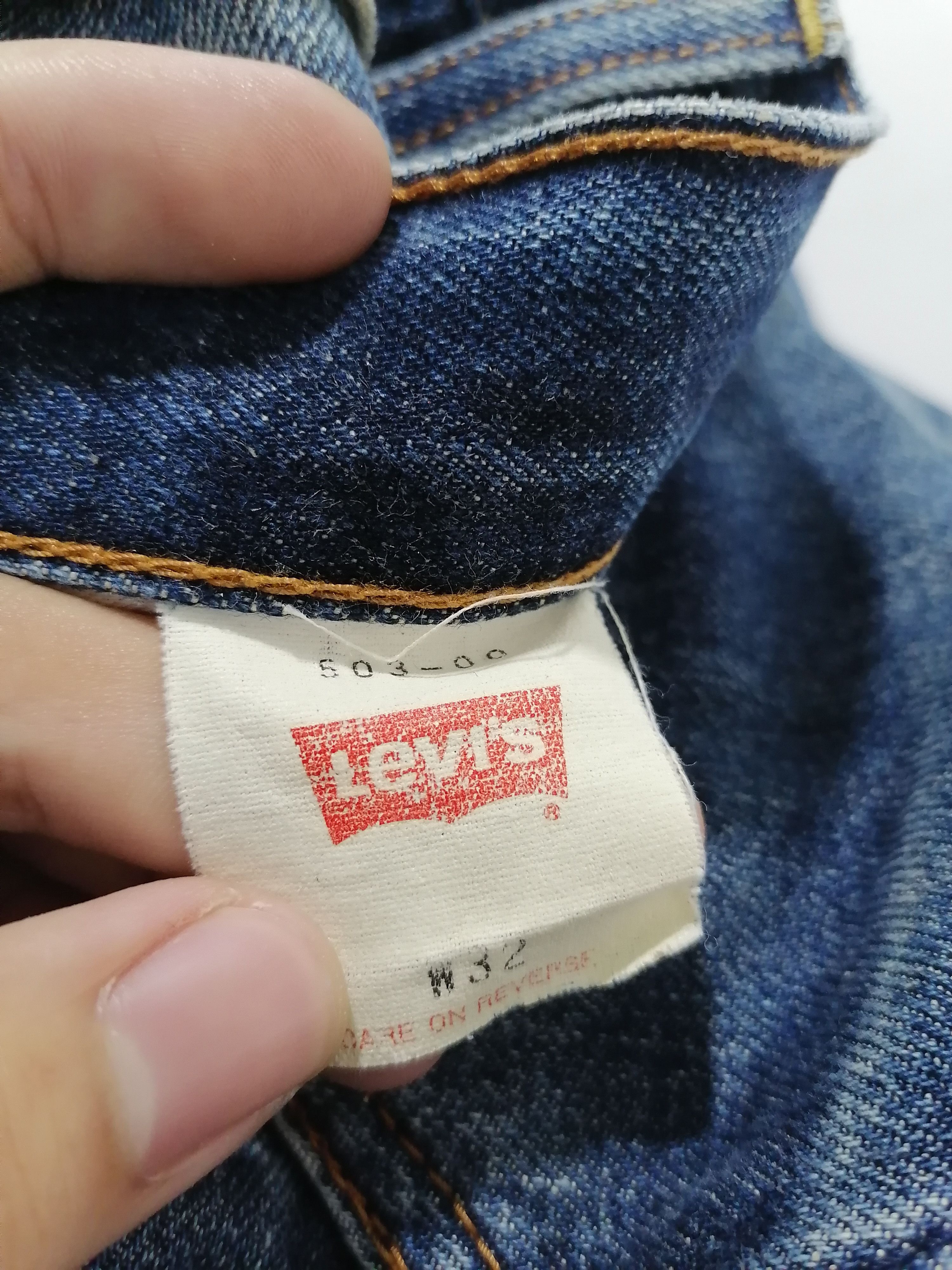 Japanese Brand × Levi's Lot 503 Levi's Strauss Denim Jeans Size US 32 / EU 48 - 5 Thumbnail