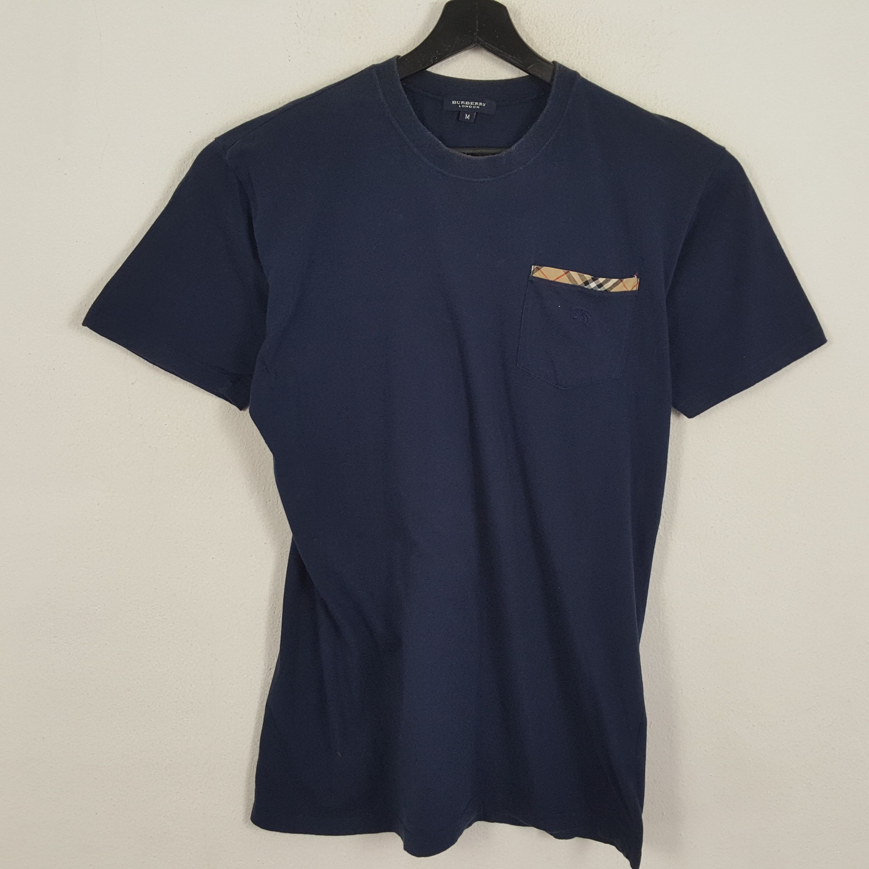 BURBERRY LONDON Luxury Brand Nice Design Pocket Tshirt