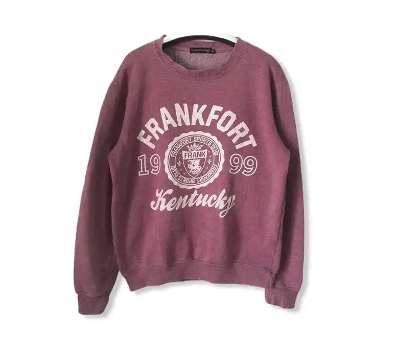 Vintage Vintage Commontage Frankfort Kentucky Sweatshirt Size US M / EU 48-50 / 2 - 1 Thumbnail