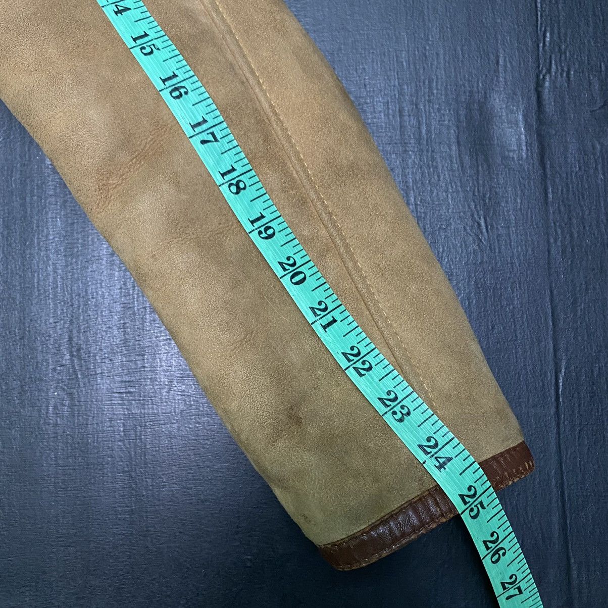 If Six Was Nine × Le Grande Bleu (L.G.B.) Vintage Sheepskin Leather Jacket Size US S / EU 44-46 / 1 - 20 Thumbnail