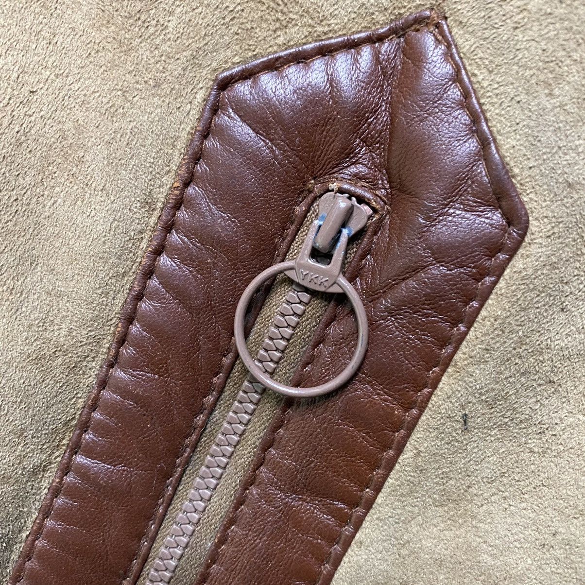 If Six Was Nine × Le Grande Bleu (L.G.B.) Vintage Sheepskin Leather Jacket Size US S / EU 44-46 / 1 - 14 Thumbnail