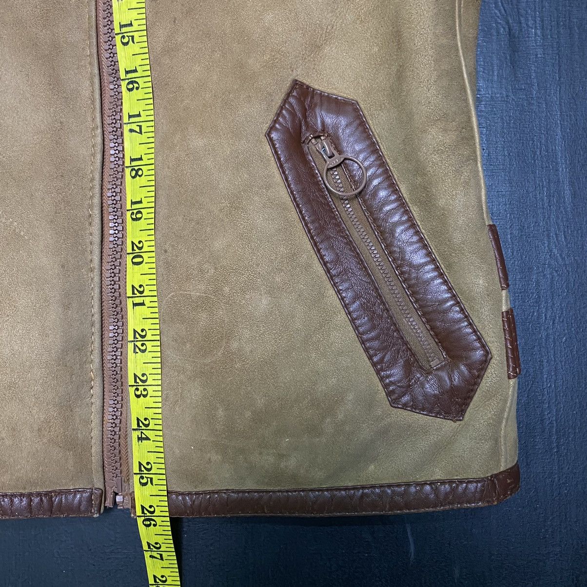If Six Was Nine × Le Grande Bleu (L.G.B.) Vintage Sheepskin Leather Jacket Size US S / EU 44-46 / 1 - 18 Thumbnail