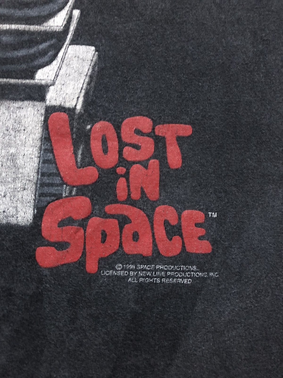 Sci-Fi Fantasy × Vintage Vintage 1998 Lost In Space Film Promo Rare Tee Shirt Size US XL / EU 56 / 4 - 4 Thumbnail