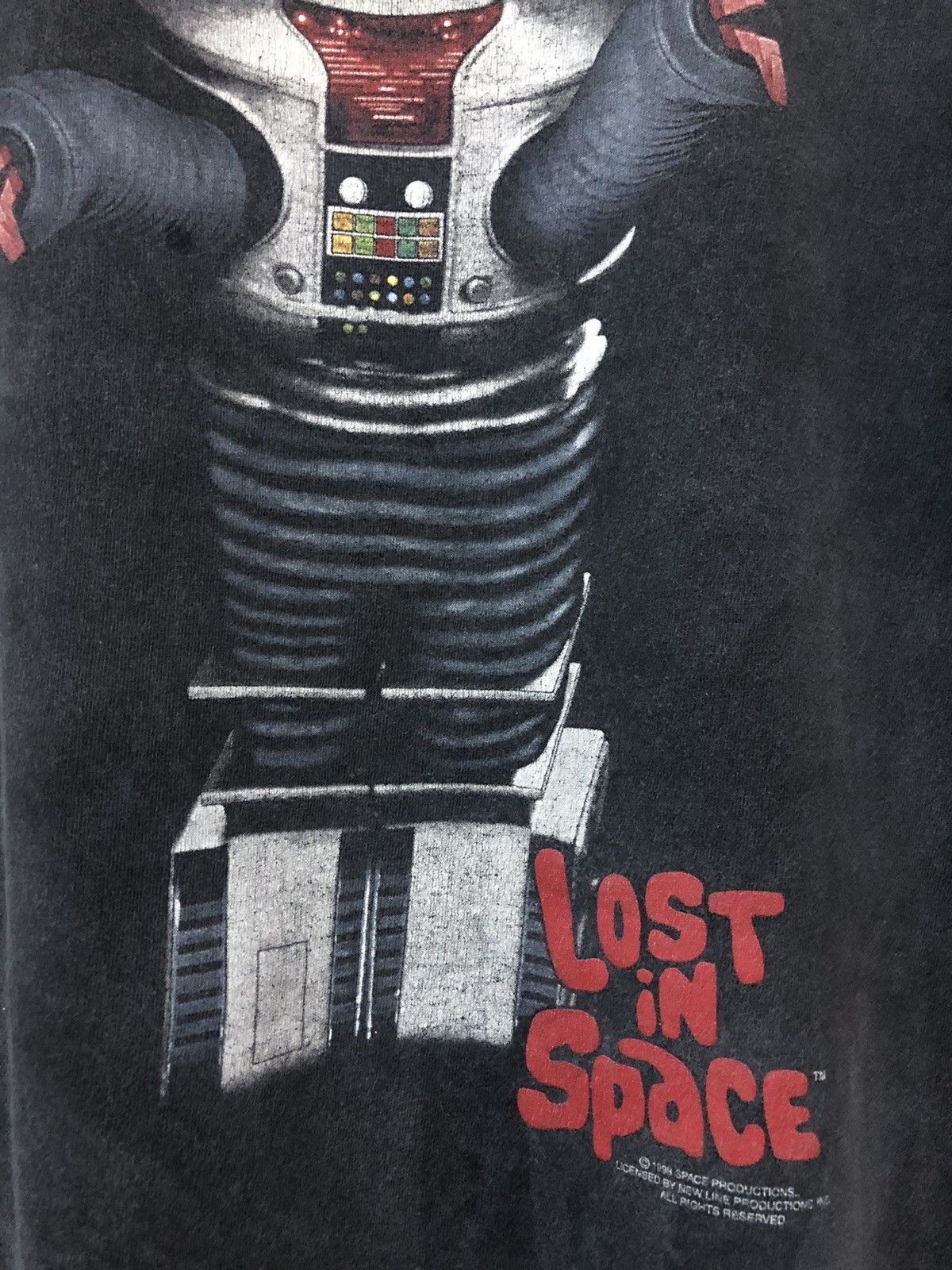 Sci-Fi Fantasy × Vintage Vintage 1998 Lost In Space Film Promo Rare Tee Shirt Size US XL / EU 56 / 4 - 3 Thumbnail