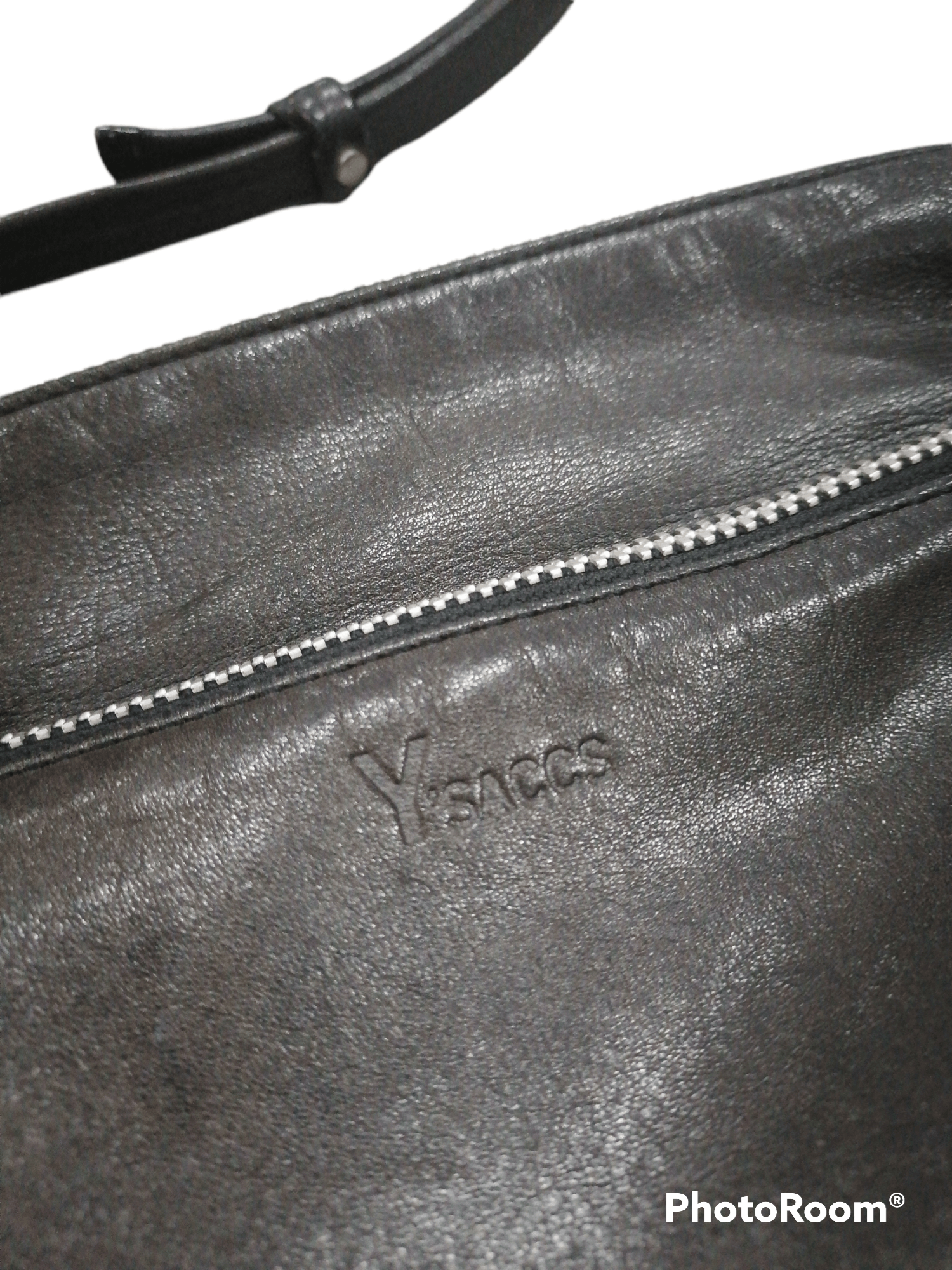 Yohji Yamamoto Y'saccs By Yohji Yamamoto Leather Sling Bag Made In Japan Size ONE SIZE - 2 Thumbnail