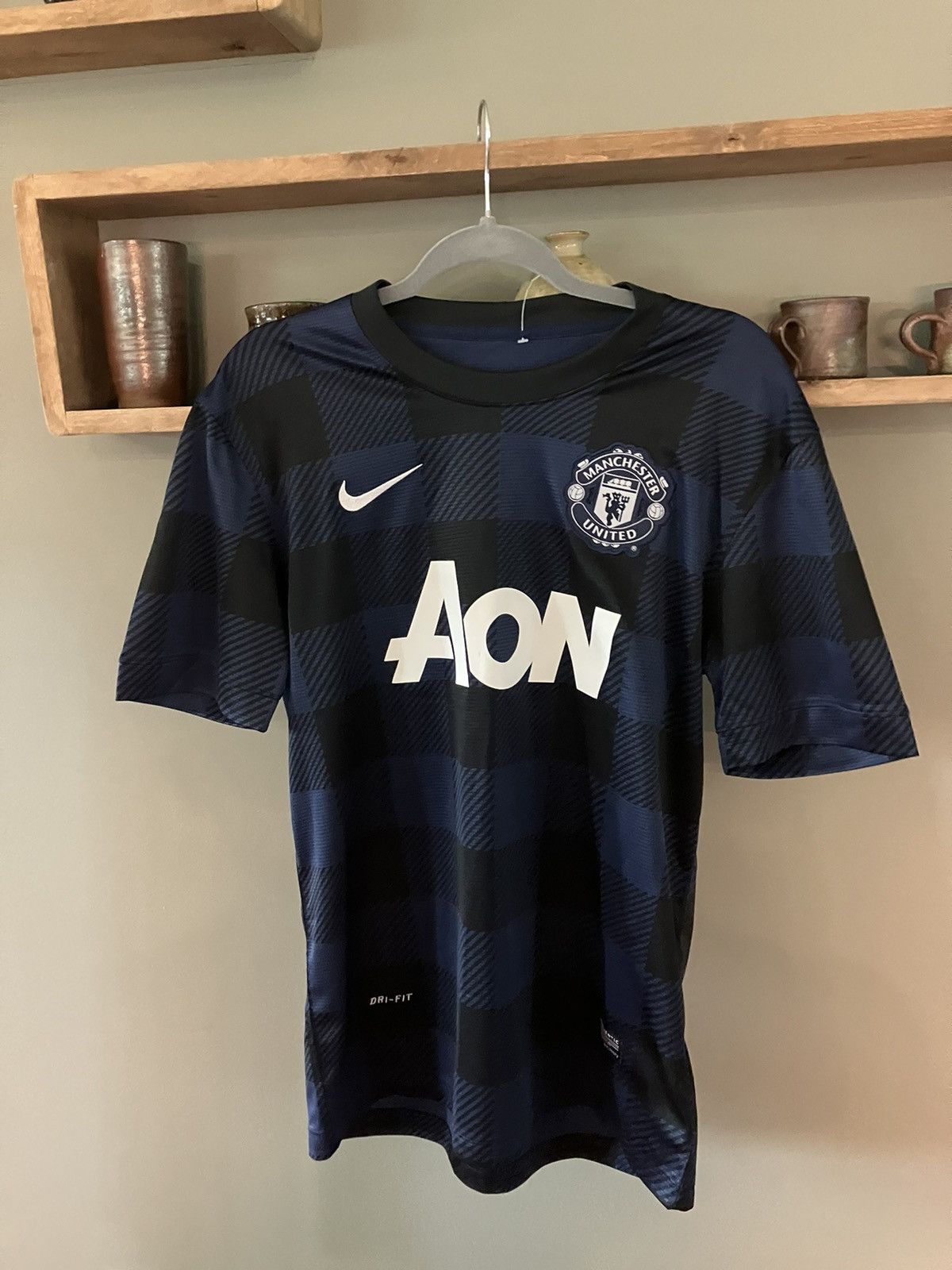 NIKE Manchester United FC Away (LS) ROONEY 12/13