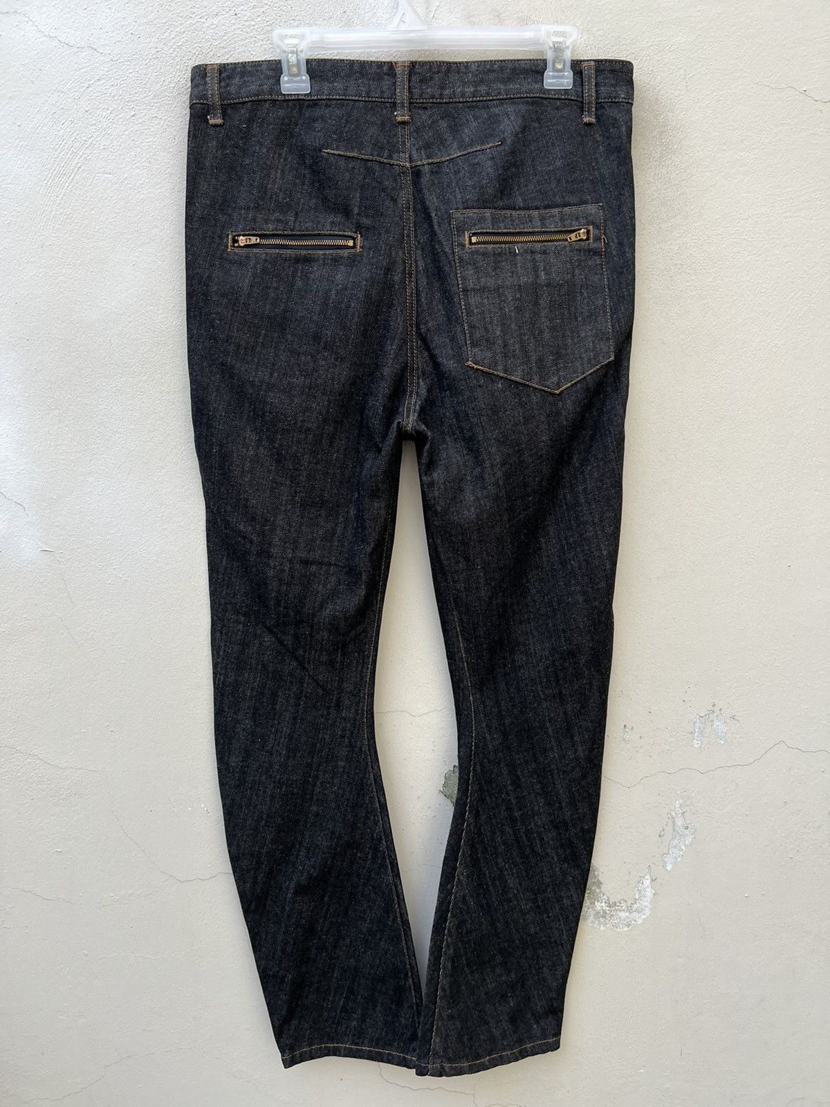 Vintage ARW Japan Side Striped Curve Legs Zipper Denim Pant Size US 32 / EU 48 - 15 Thumbnail