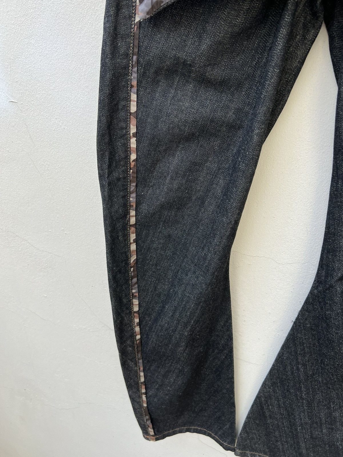 Vintage ARW Japan Side Striped Curve Legs Zipper Denim Pant Size US 32 / EU 48 - 10 Thumbnail