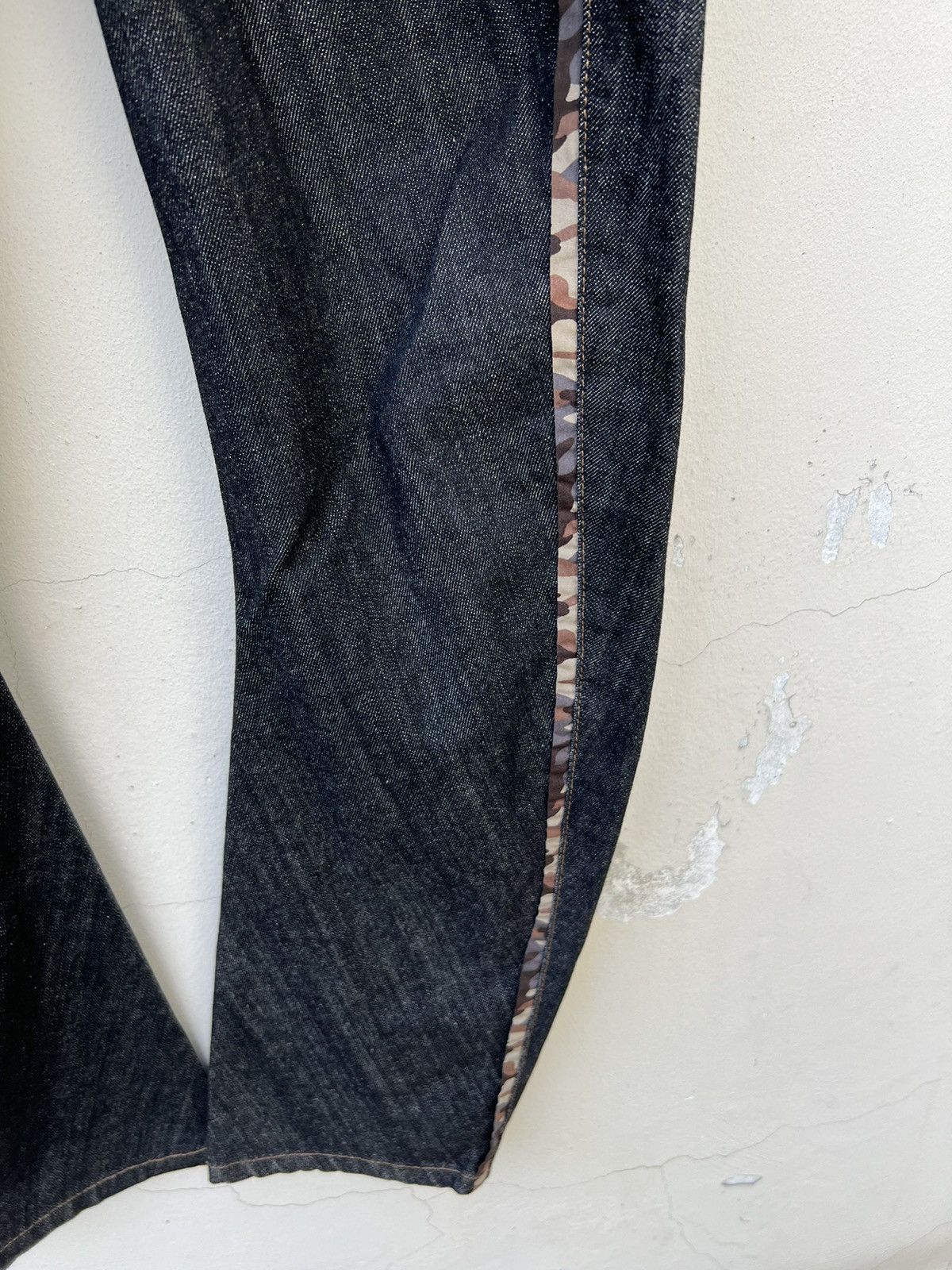 Vintage ARW Japan Side Striped Curve Legs Zipper Denim Pant Size US 32 / EU 48 - 13 Thumbnail