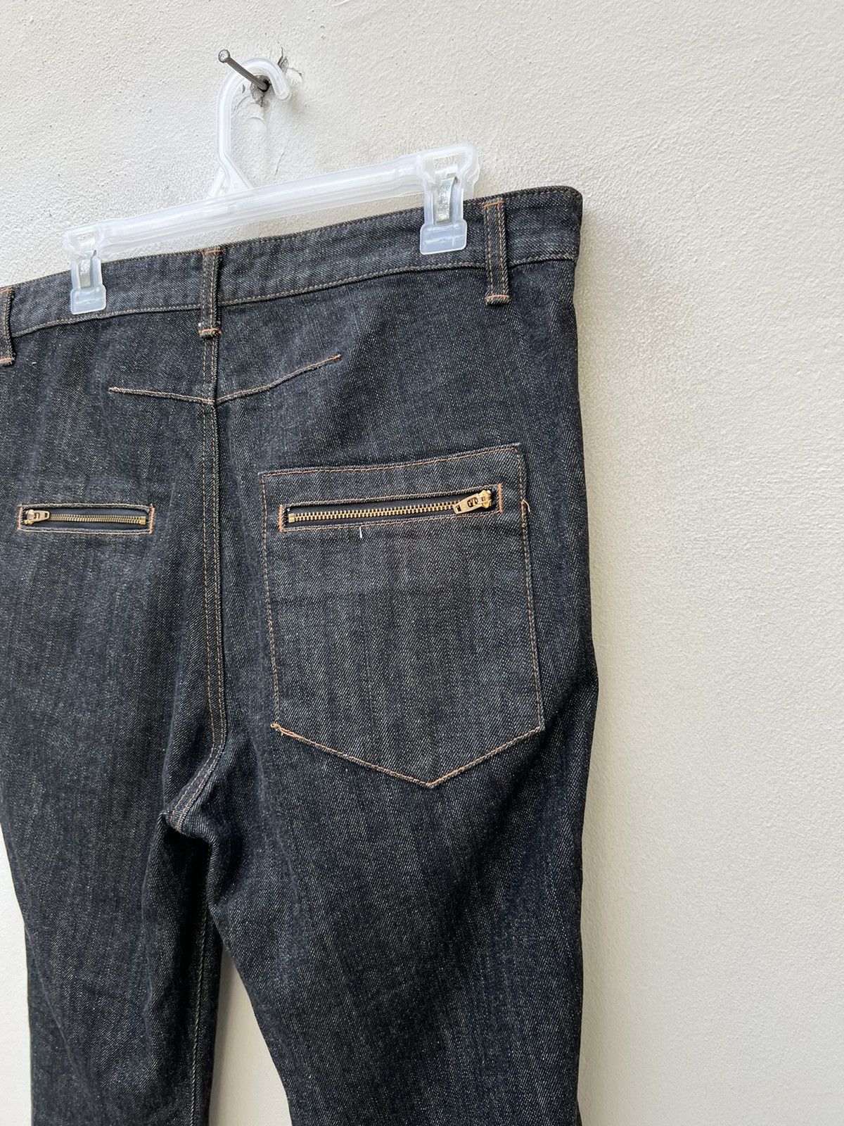 Vintage ARW Japan Side Striped Curve Legs Zipper Denim Pant Size US 32 / EU 48 - 18 Thumbnail