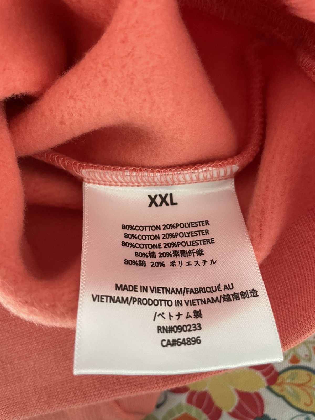 Fear of God Fear of God Essentials Coral Hoodie Size US XXL / EU 58 / 5 - 4 Thumbnail