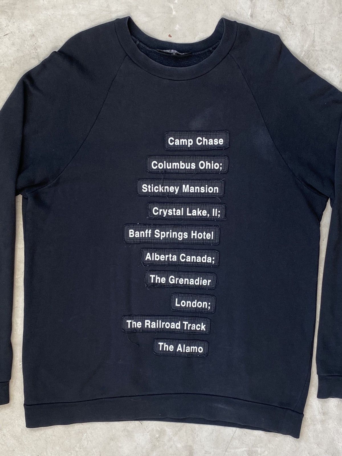 Raf Simons AW/05 Raf Simons “History Of My World” Crewneck Size US M / EU 48-50 / 2 - 2 Thumbnail