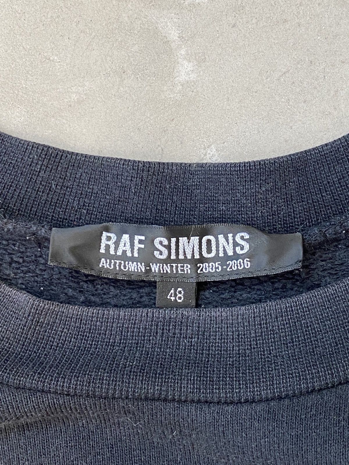 Raf Simons AW/05 Raf Simons “History Of My World” Crewneck Size US M / EU 48-50 / 2 - 6 Thumbnail
