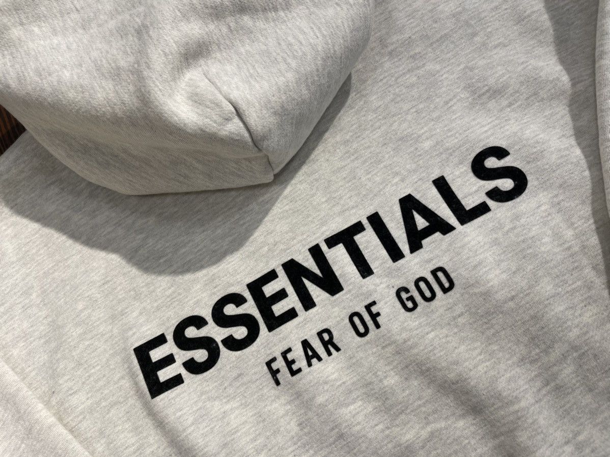 FOG × Fear of God × Pacsun FOG - Essentials Fear Of God Hoodie Sz Small Light Oatmeal Size US S / EU 44-46 / 1 - 3 Thumbnail