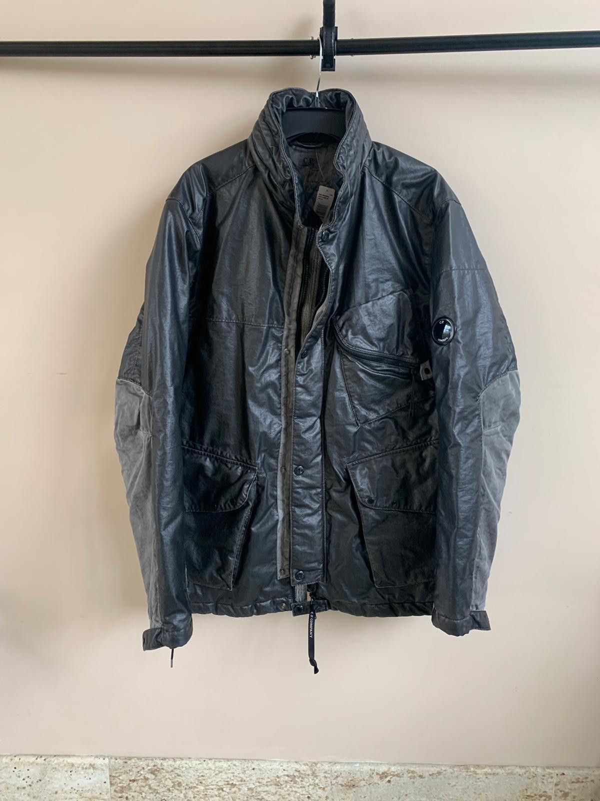 image of C P Company Outerwear - Medium Jacket In Black, Men's (Size XL)