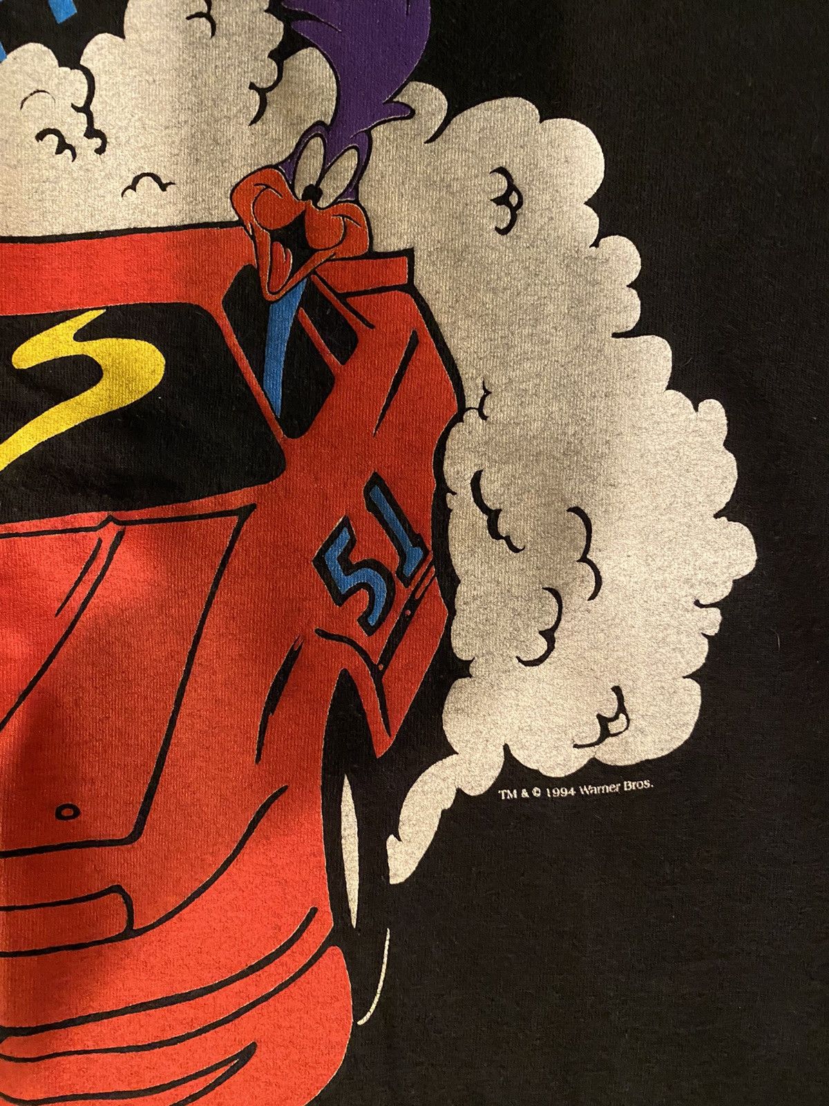 NASCAR Vintage ‘94 NASCAR Roadrunner Wile Coyote Single Stitch Tee Size US L / EU 52-54 / 3 - 5 Thumbnail
