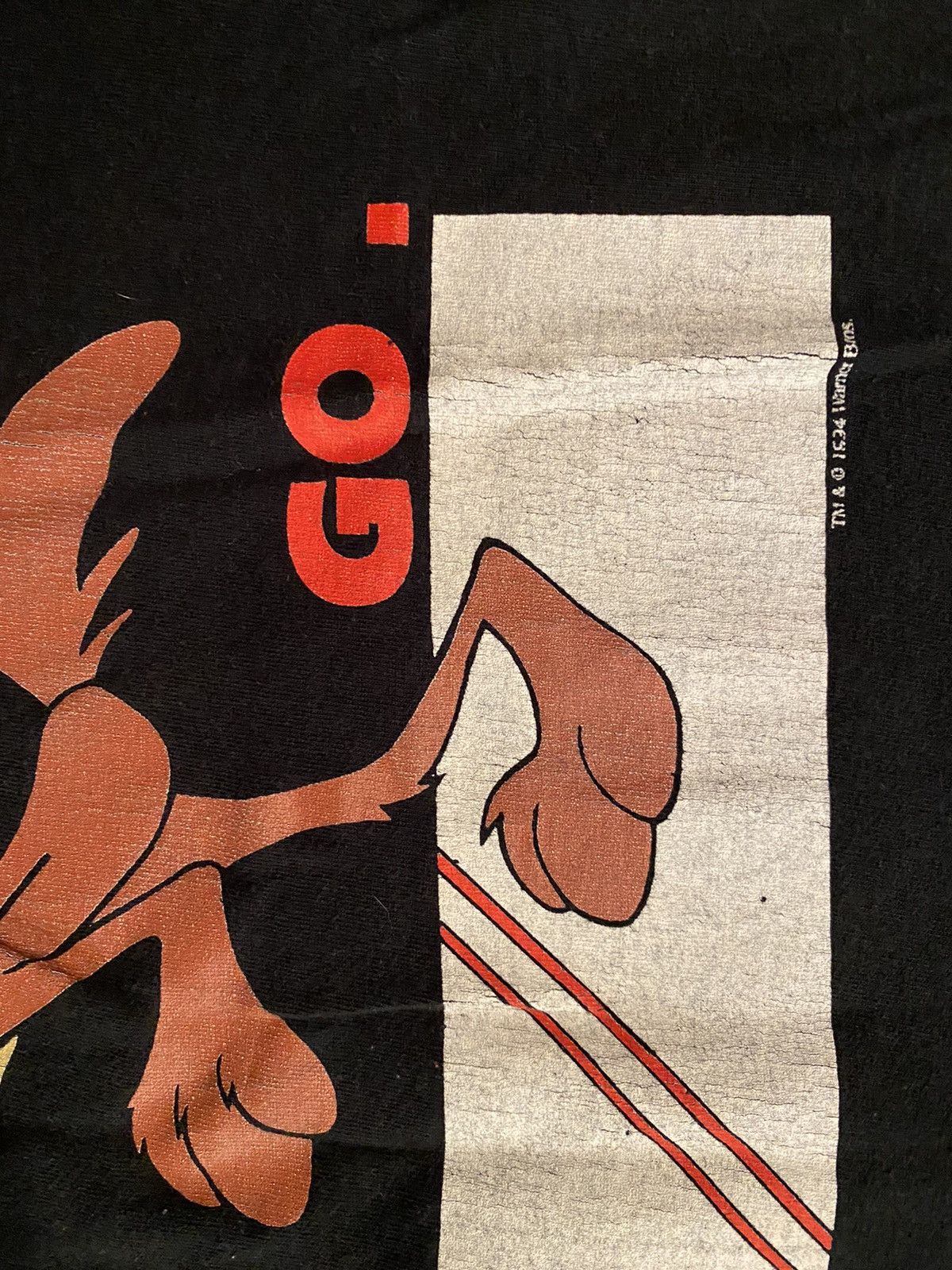 NASCAR Vintage ‘94 NASCAR Roadrunner Wile Coyote Single Stitch Tee Size US L / EU 52-54 / 3 - 7 Thumbnail