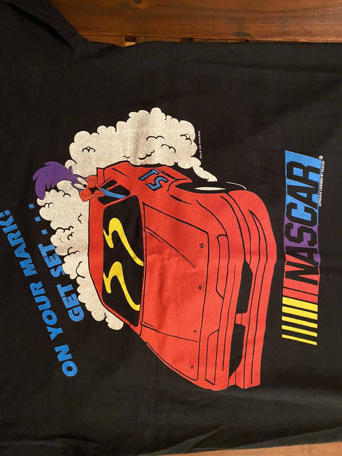 NASCAR Vintage ‘94 NASCAR Roadrunner Wile Coyote Single Stitch Tee Size US L / EU 52-54 / 3 - 11 Thumbnail
