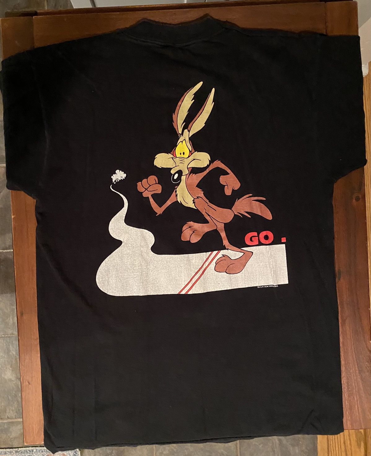 NASCAR Vintage ‘94 NASCAR Roadrunner Wile Coyote Single Stitch Tee Size US L / EU 52-54 / 3 - 2 Thumbnail