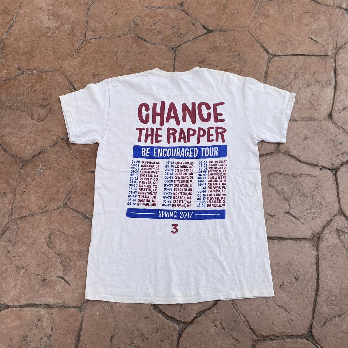 Chance The Rapper Vintage Faded Y2K Change The Rapper ERD GRUNGE THRASHED TEE Size US M / EU 48-50 / 2 - 2 Thumbnail