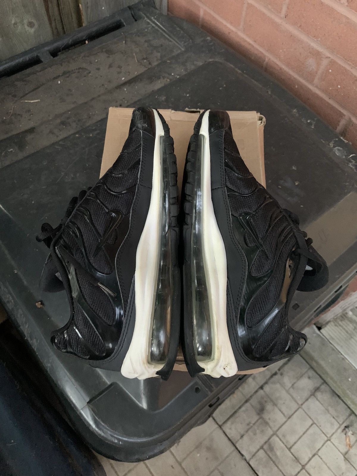 Nike NikeLab Air Max 97/Plus Black White 2017 Size US 9.5 / EU 42-43 - 4 Thumbnail