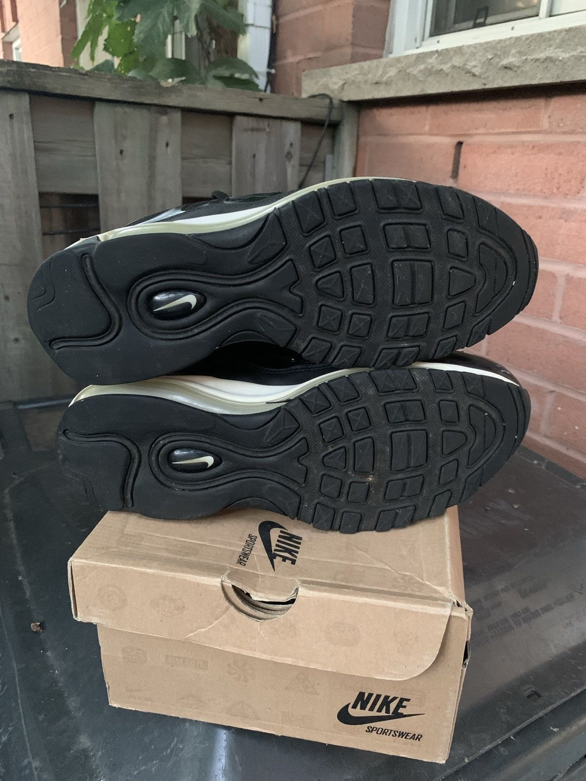 Nike NikeLab Air Max 97/Plus Black White 2017 Size US 9.5 / EU 42-43 - 5 Thumbnail
