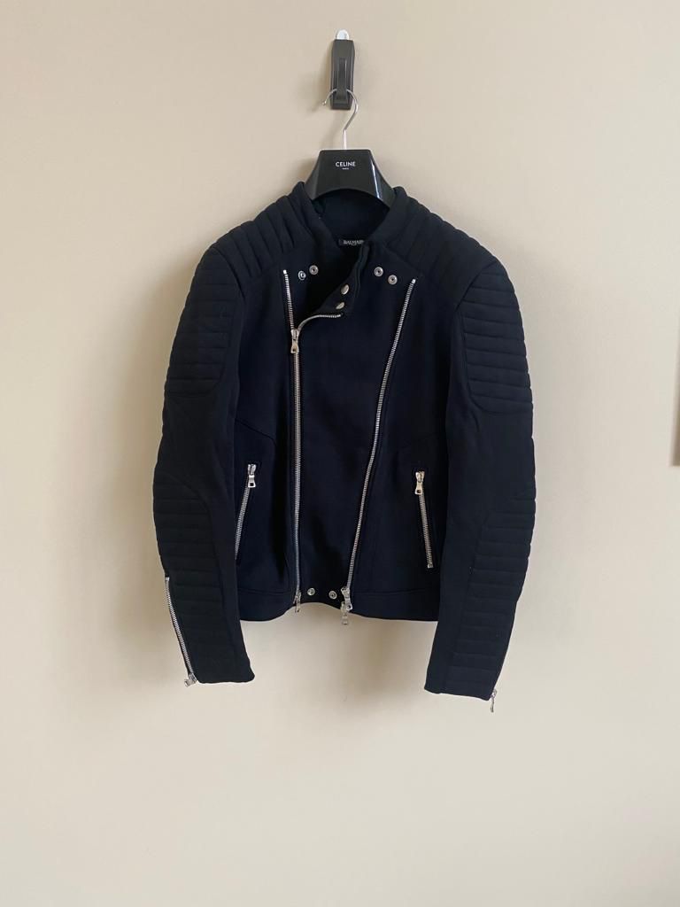 Balmain Zipper Jacket in Black color Size US M / EU 48-50 / 2 - 2 Thumbnail