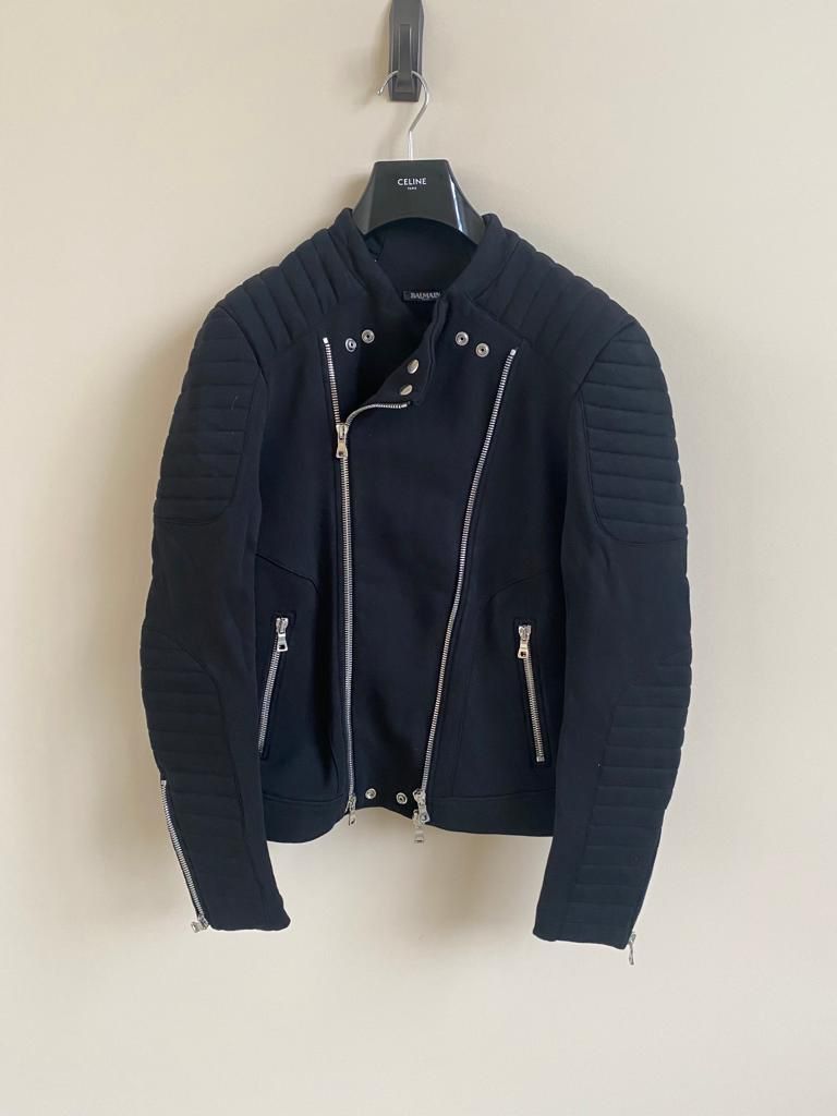 Balmain Zipper Jacket in Black color Size US M / EU 48-50 / 2 - 3 Thumbnail