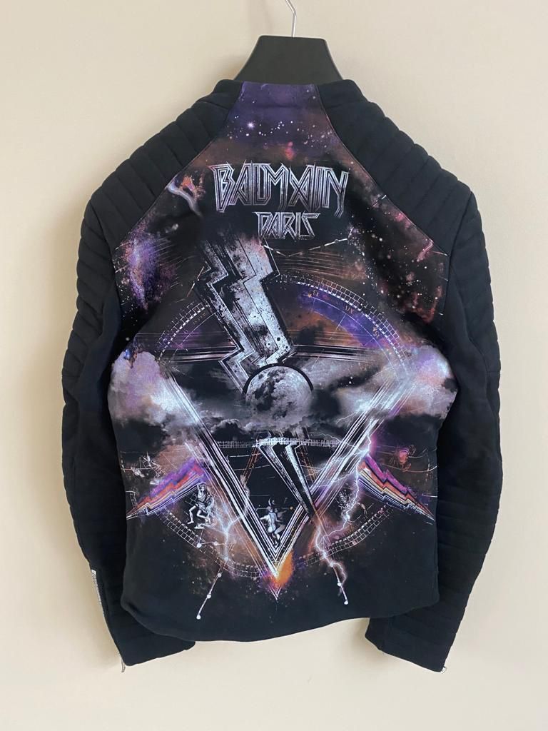 Balmain Zipper Jacket in Black color Size US M / EU 48-50 / 2 - 1 Thumbnail