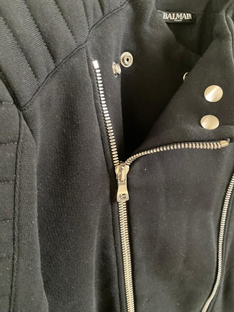 Balmain Zipper Jacket in Black color Size US M / EU 48-50 / 2 - 12 Thumbnail