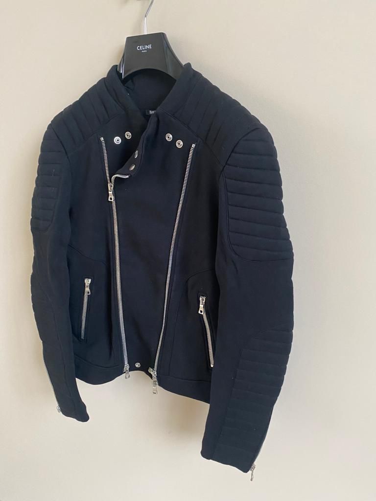 Balmain Zipper Jacket in Black color Size US M / EU 48-50 / 2 - 5 Thumbnail