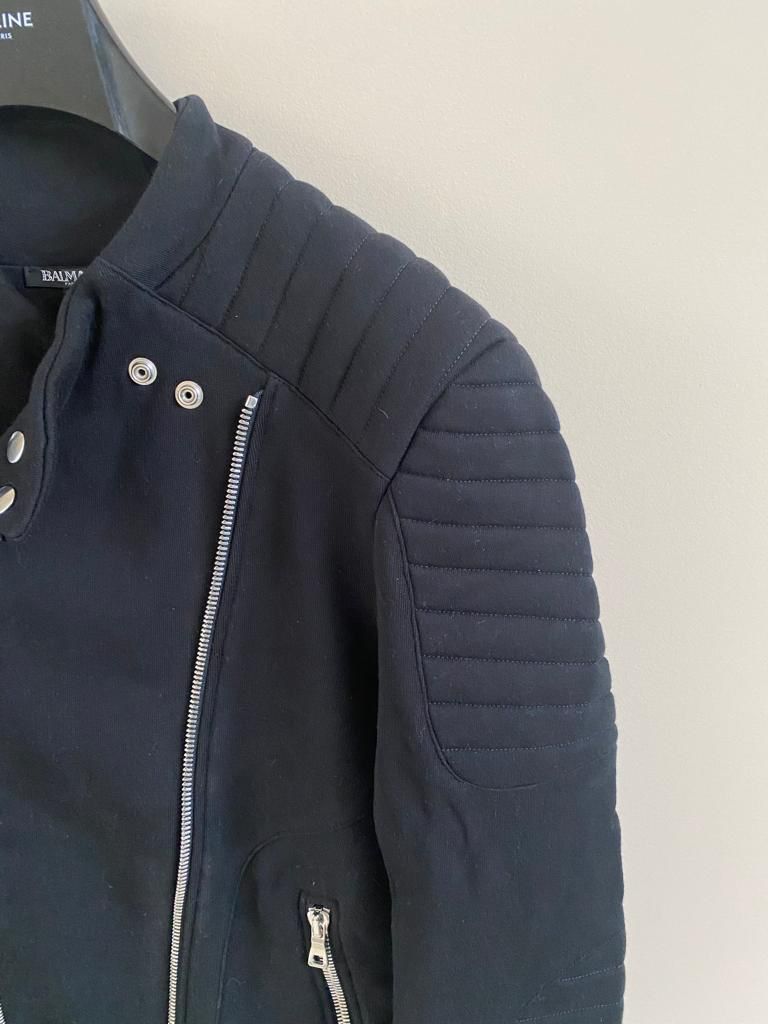 Balmain Zipper Jacket in Black color Size US M / EU 48-50 / 2 - 4 Thumbnail
