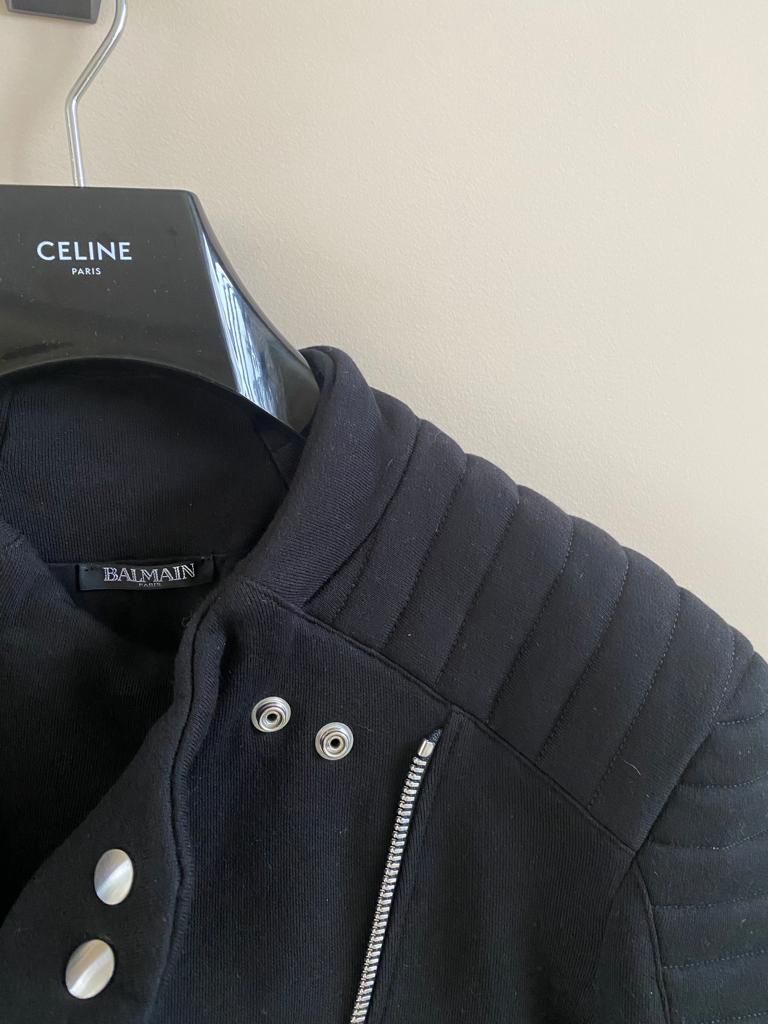 Balmain Zipper Jacket in Black color Size US M / EU 48-50 / 2 - 6 Thumbnail