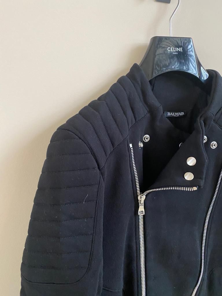 Balmain Zipper Jacket in Black color Size US M / EU 48-50 / 2 - 7 Thumbnail