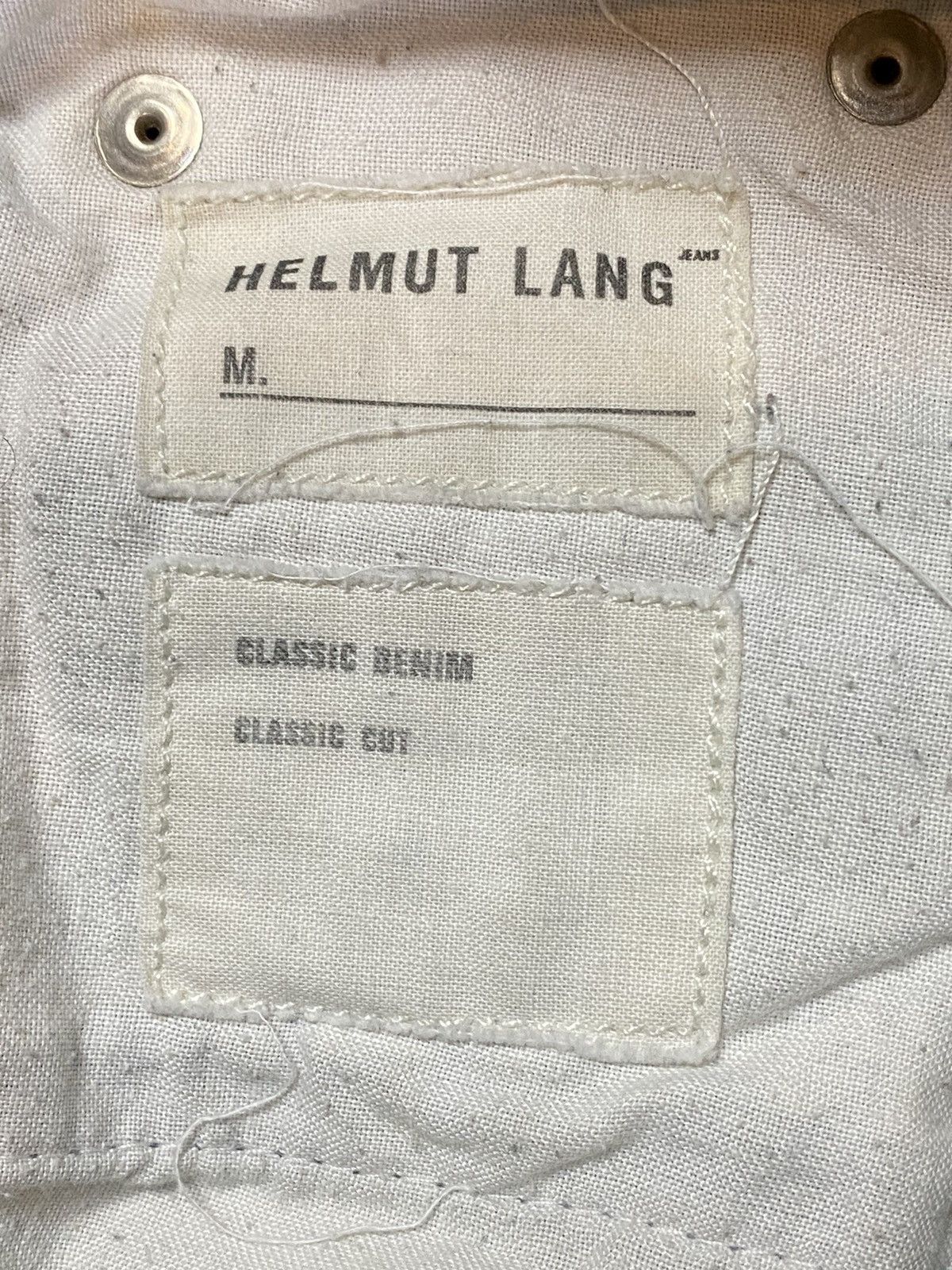 Helmut Lang 1999 Helmut Lang Classic Cut Denim Size US 32 / EU 48 - 10 Thumbnail